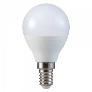 LAMPA LED SMD KULKA P45 4,5W 180 ST. E14 230V 6400K 470 lm