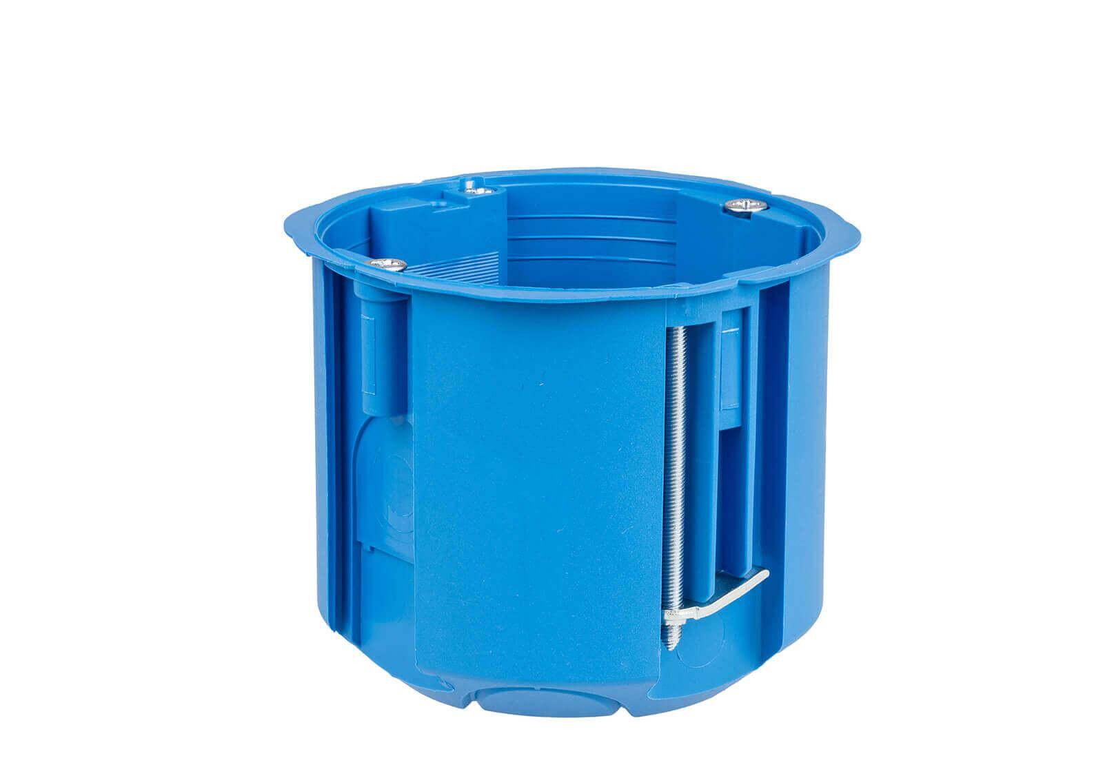 PUSZKA PT FI60mm GŁĘBOKA DO ŚCIAN PUSTYCH Z WKRĘTAMI SAMOGASNĄCA