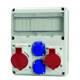 ROZDZIELNICA NT 11MOD 1x 16A 5P 400V AC 1x 32A 5P 400V AC 2X16A 230V IP 54