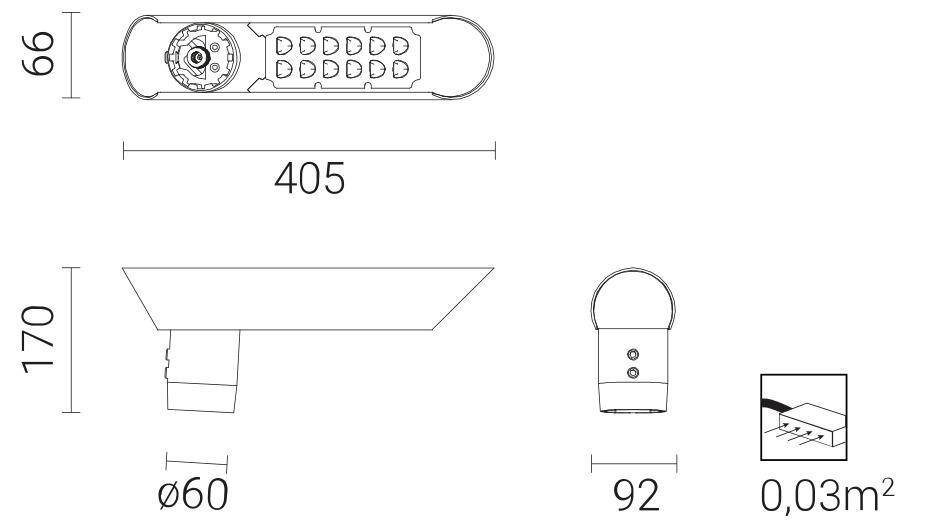 OPRAWA DROGOWA LED 36W IP66 230V 5000K