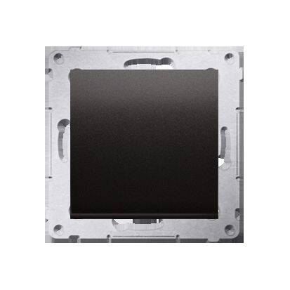 MECHANIZM ŁĄCZNIKA PT POJEDYNCZY 10A ANTRACYT METALIZOWANY Z KLAWISZEM IP20