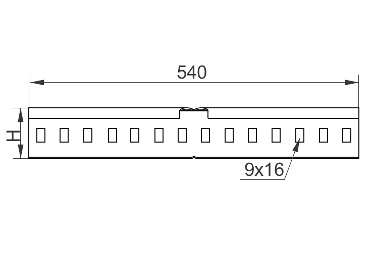 ŁĄCZNIK DRABINKI PIONOWEJ KĄTOWY W=60mm GR=1,5mm STAL OCYNK ZWYKŁY E90