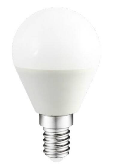 LAMPA LED SMD KULKA P45 5,2W 160 ST. E14 230V 3000K 470 lm