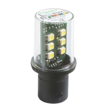 DIODA LED Z TRZONKIEM BA15D 230V BIAŁA