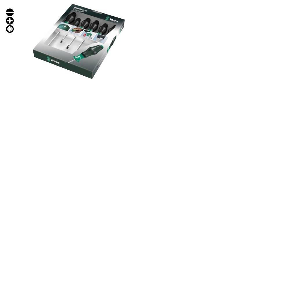 ZESTAW WKRĘTAKÓW KRAFTFORM COMFORT (6szt)