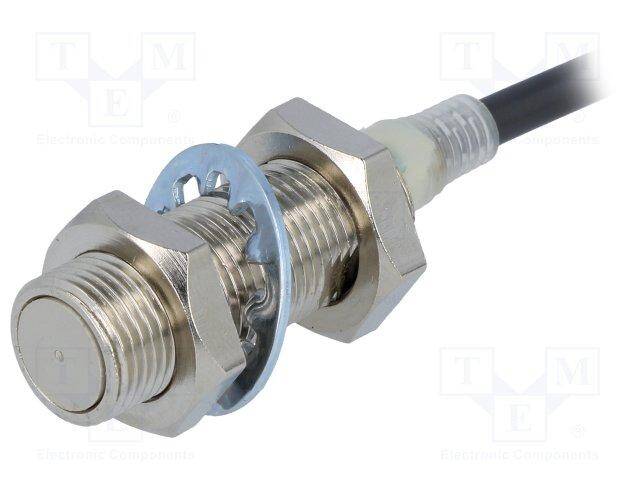 CZUJNIK INDUKCYJNY M12 ZASIĘG 3mm 1NO 24V DC