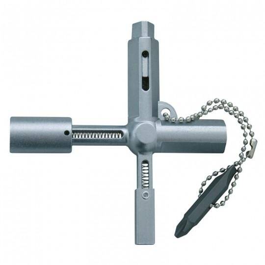 KLUCZ DO SZAF STEROWNICZYCH Z BITEM 96x96mm