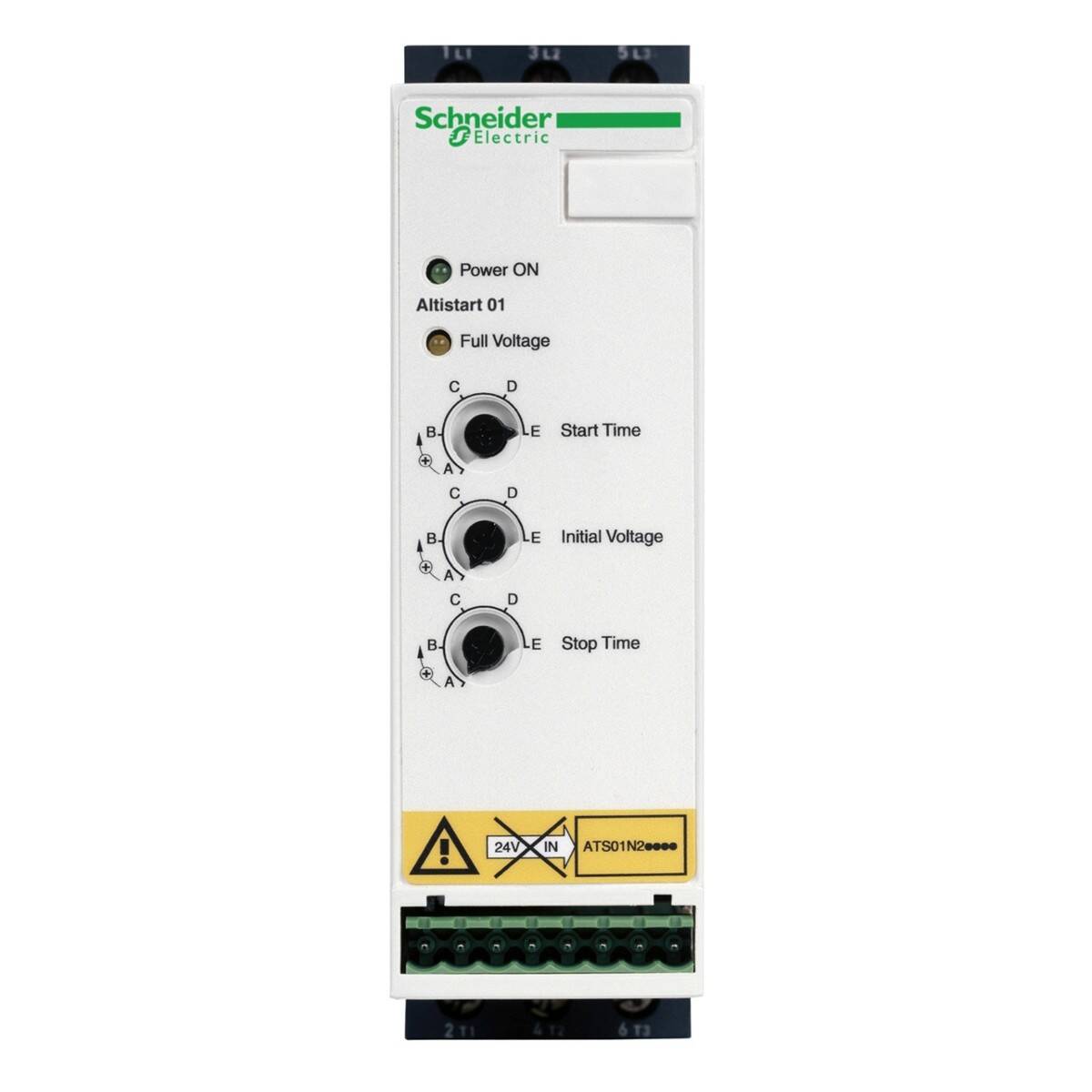 SOFTSTART 3-FAZOWY 380-415VAC 22A 7,5-11KW 400V - STEROWANIE 24VDC