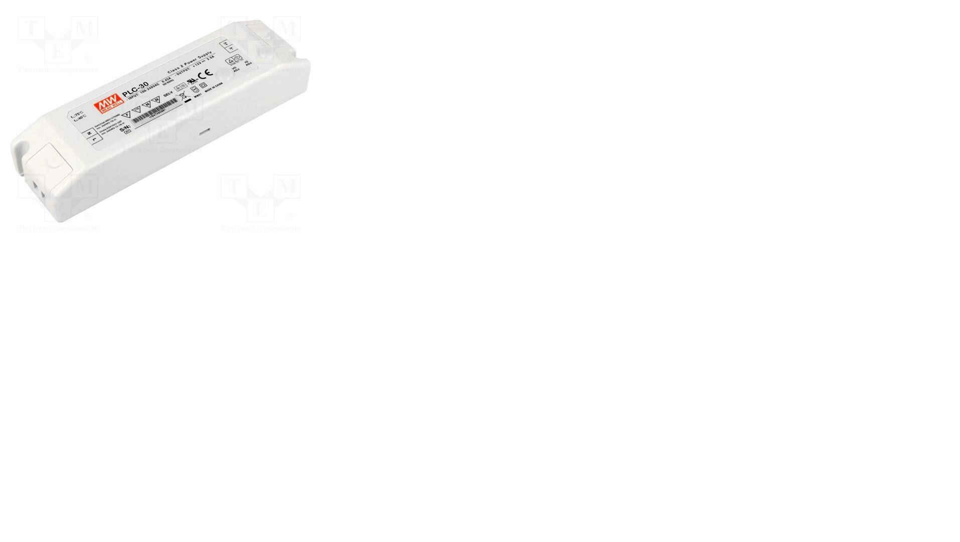 ZASILACZ IMPULSOWY LED 24V DC 30W 1,25A 90÷264VAC; 127÷370VDC PRZENOŚNY
