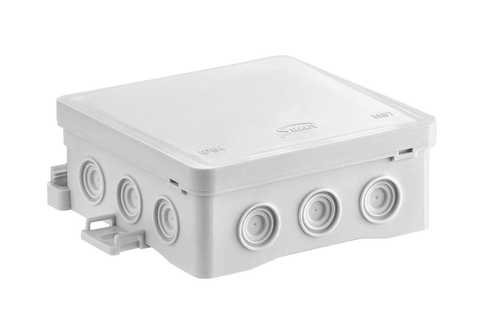 PUSZKA NT W=100mm S=100mm G=40mm IP54 TWORZYWO SZTUCZNE SZARY