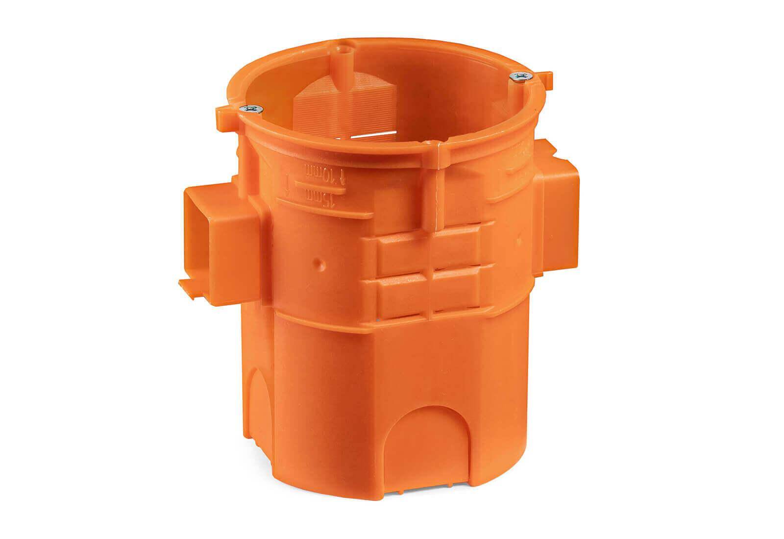 PUSZKA PT DO ŁĄCZENIA Z WKRĘTAMI FI60mm G=81mm SUPERGŁĘBOKA POLIPROPYLEN