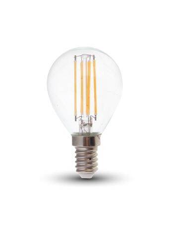 LAMPA LED FILAMENT KULKA P45 4W 300 ST. E14 230V 6400K 400 lm