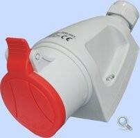 GNIAZDO IZOLACYJNE STAŁE MINI 32A 4P 400V AC IP44