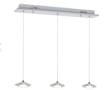 OPRAWA MIESZKANIOWA WISZĄCA LED 15W 1050 lm IP20 230V 4000K CHROM