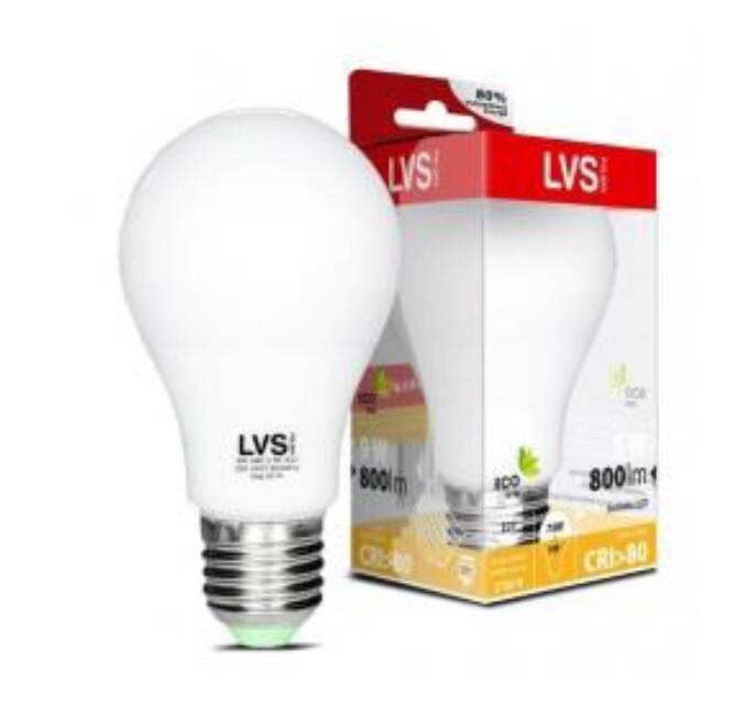 LAMPA LED SMD GLS A60 9W 250 ST. E27 230V 2700K 800 lm klasa G