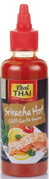 Sos Sriracha Hot Chili Garlic 290g/250ml/12 RealThai
