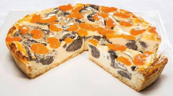 Ciasto Poppy Seed, Tangerine Cheesecake, mroż.1900g/4 Pfalzgraf 228