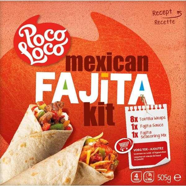 Fajita Dinner Kit 505g/10 Poco Loco