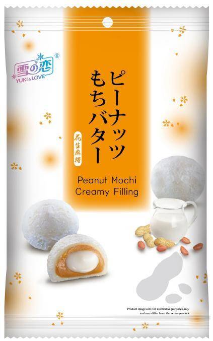 Mochi Peanut 120g/24 Yuki&Love