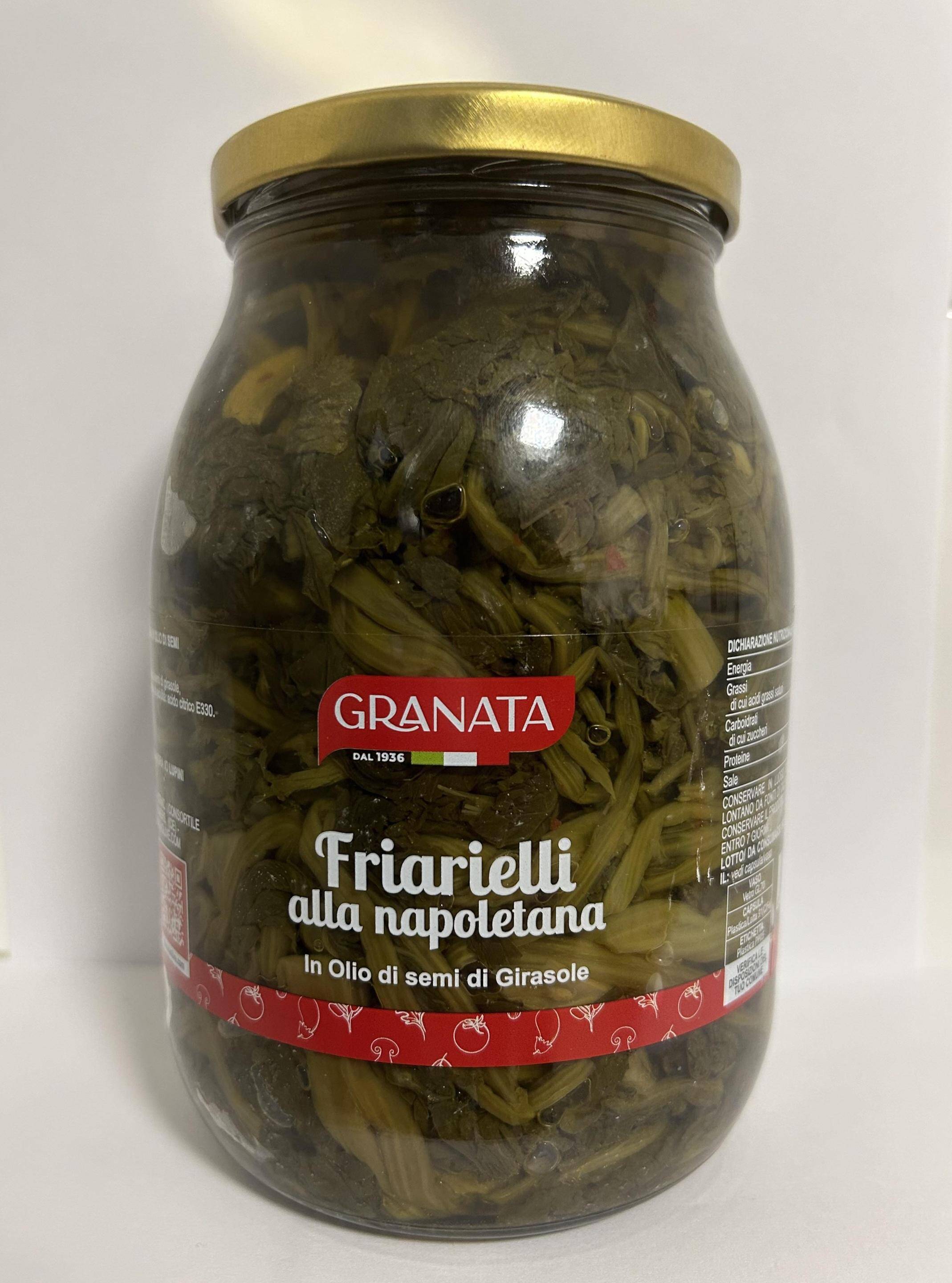 Friarielli alla napoletana 700g w oleju słonecznikowym 1kg/6 Granata