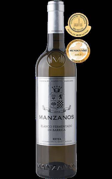 Wino hiszp. Manzanos Blanco 12,5% BW 750ml/6