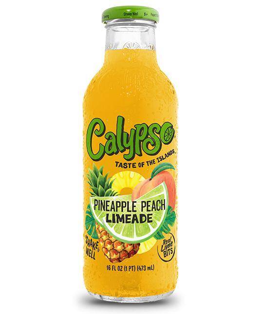 Calypso Pineapple Peach Limeade 473ml/12