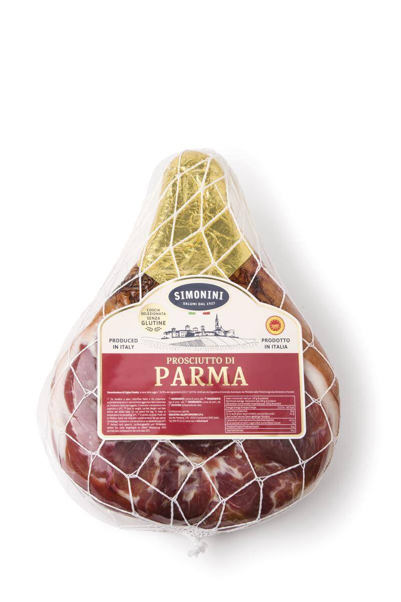 Szynka Prosciutto Parma DOP,ok.7,5kg/2 Simonini (pod zamównienie)