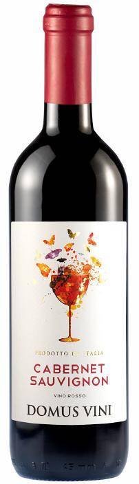 Wino włoskie DV Domus Cabernet Sauvignon 11,5% CW 750ml/6