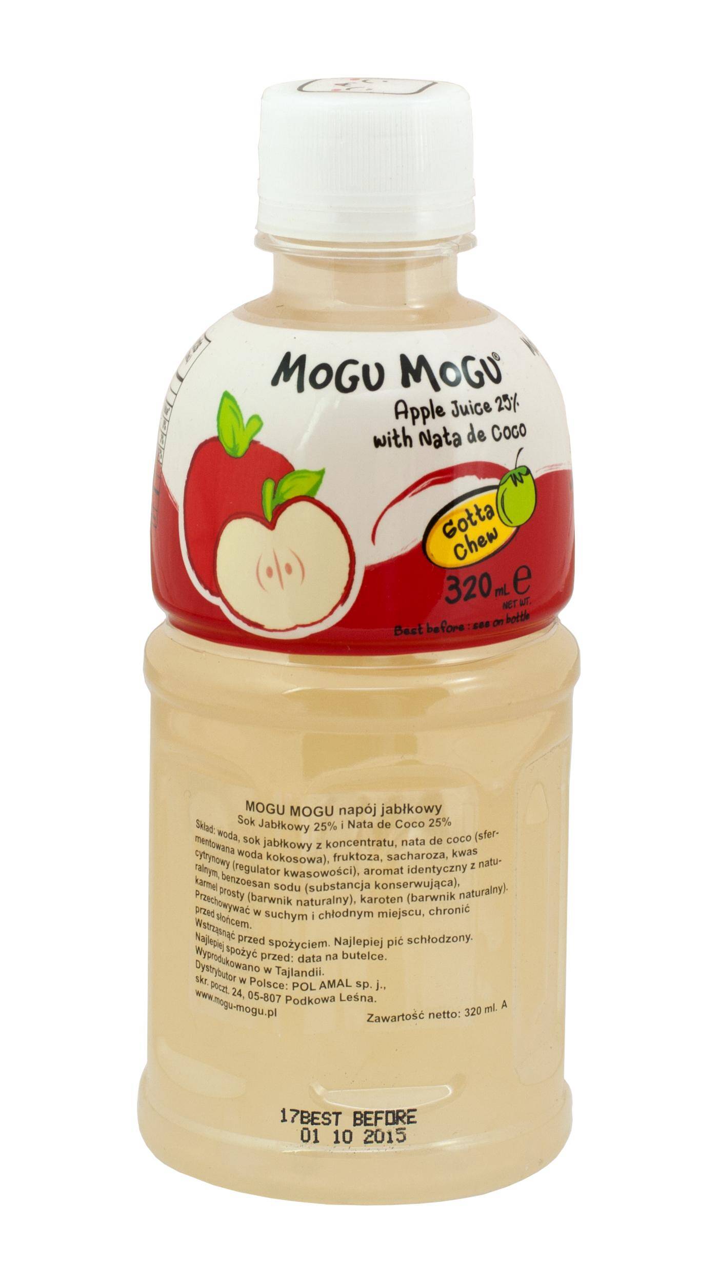 Mogu Mogu napój Jabłko nata de coco 320ml/24*****