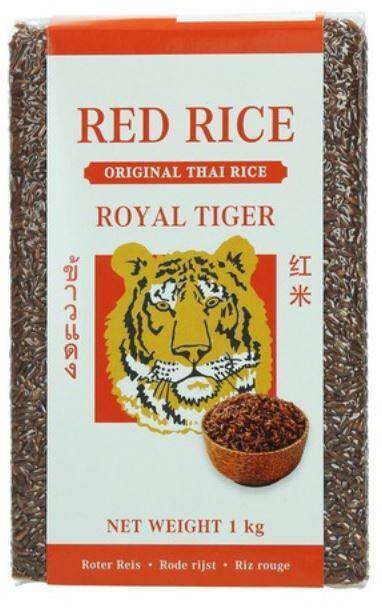 Ryż czerwony 1kg/10 Royal Tiger