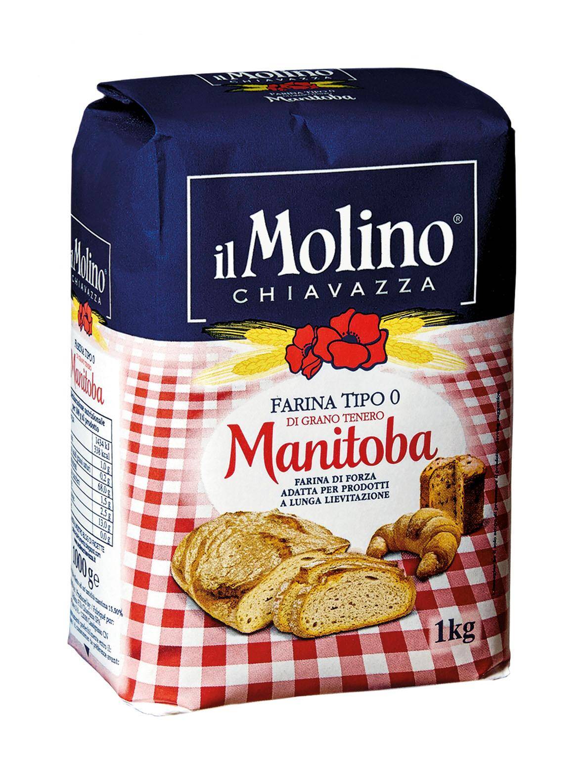 Mąka pszenna 0 Manitoba 1kg/10 il Molino