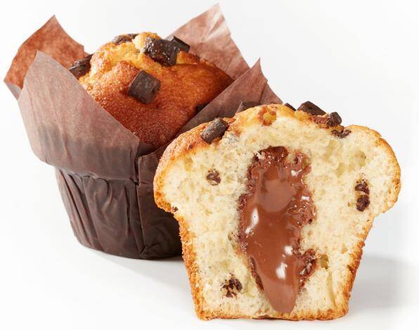 Muffin waniliowy z czekoladą i orzechami 120g/24 Delifrance 78825