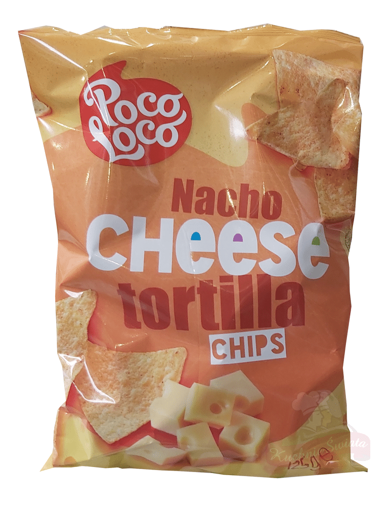 Tortilla chips ser.Nacho Cheese 125g/20 Poco Loco