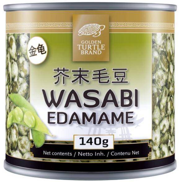 Fasolka Edamame w Wasabi 140g/12 Golden Turtle e
