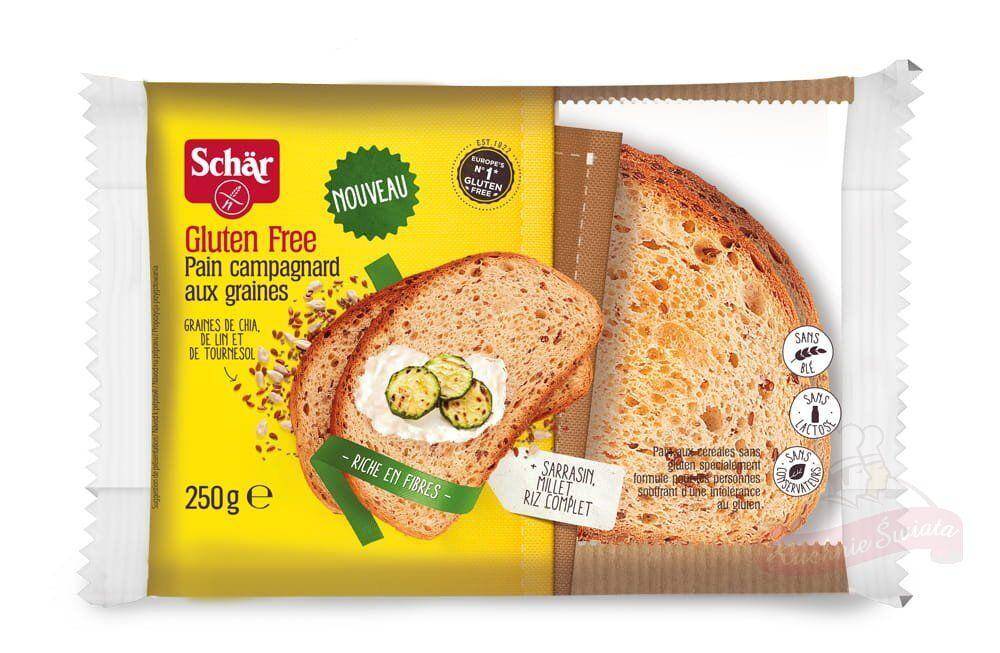 Chleb Pain Campagnard z nasionami 250g/5 Schar ***