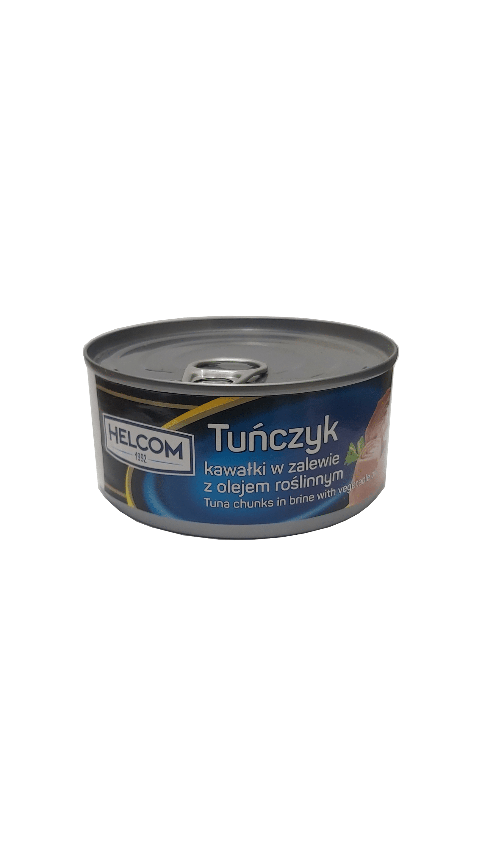Tuńczyk kawałki 120g w oleju, 170g/48 Helcom