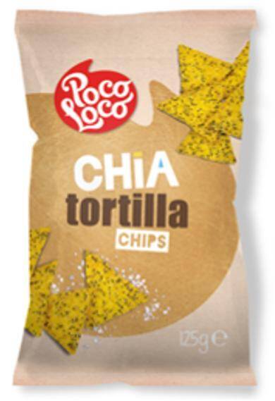 Tortilla chips Chia 125g/20 Poco Loco