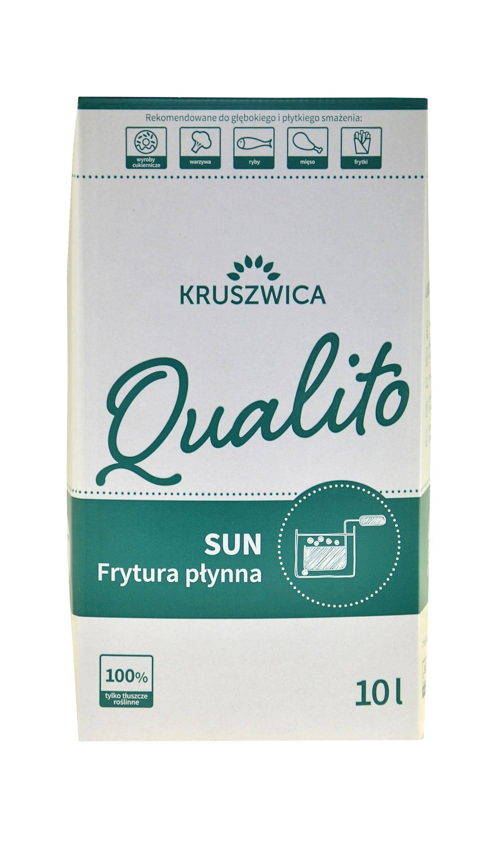 Olej frytura płynna Qualito Sun 10L Kruszwica