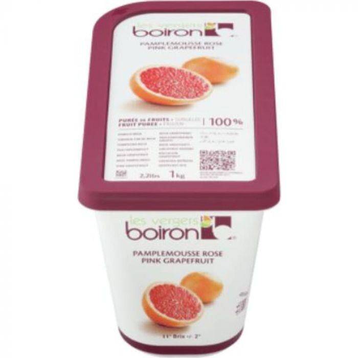 Mus Grapefruit Pink b/c (11°Bx) mroż.1kg/6 Boiron (zm)