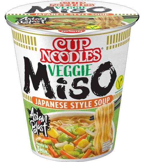 Makar.inst.Veggie Miso Cup Noodles 67g/8 Nissin