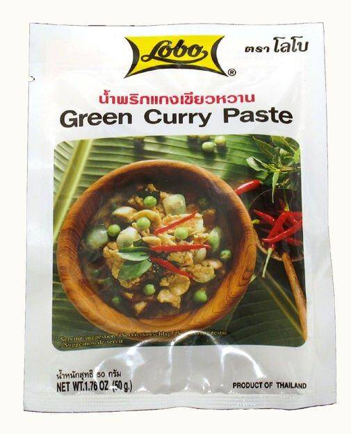 Pasta Curry Green 50g/12 Lobo e