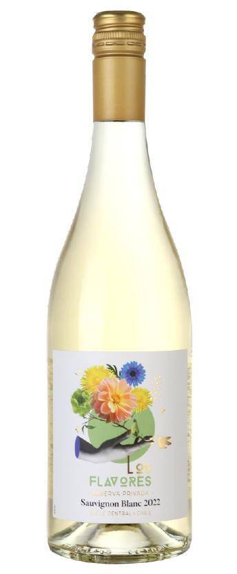 Wino Chile Los Flavores Sauvignon Blanc 12,5% Kwiaty 750ml/6
