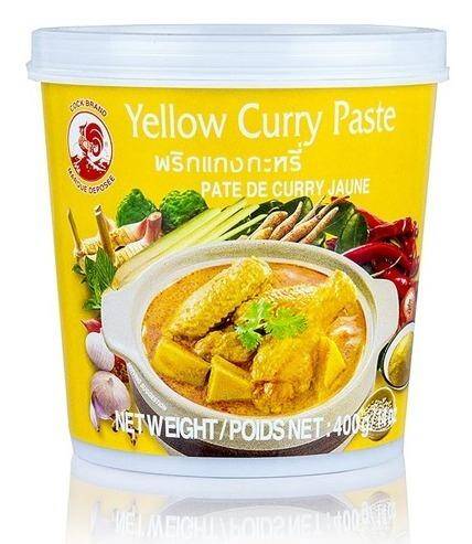 Pasta Curry Yellow 400g/24 Cock (Zdjęcie 1)