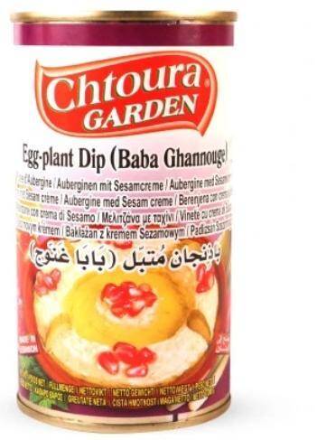 Humus z bakłażanów Baba Ghanoush 370g/24 Chtoura Garden