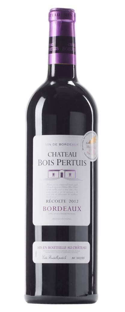 Wino fr. CHT Bois Pertuis Bordeaux AOP 14% CW 750ml/6