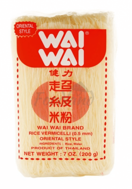 Makaron ryżowy nitki (cienkie) 200g/40 Wai Wai (3256) e
