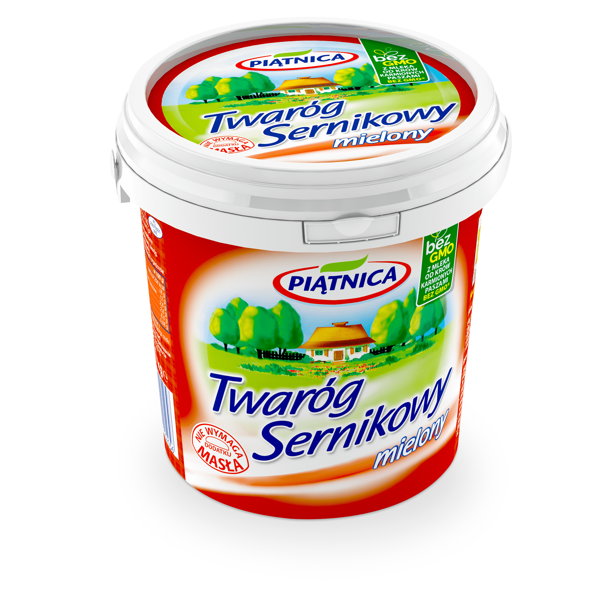 Ser Twaróg Sernikowy mielony 1kg/6 Piątnica