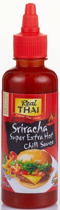 Sos Sriracha Super Extra Hot Chili 280g/250ml/12 RealThai