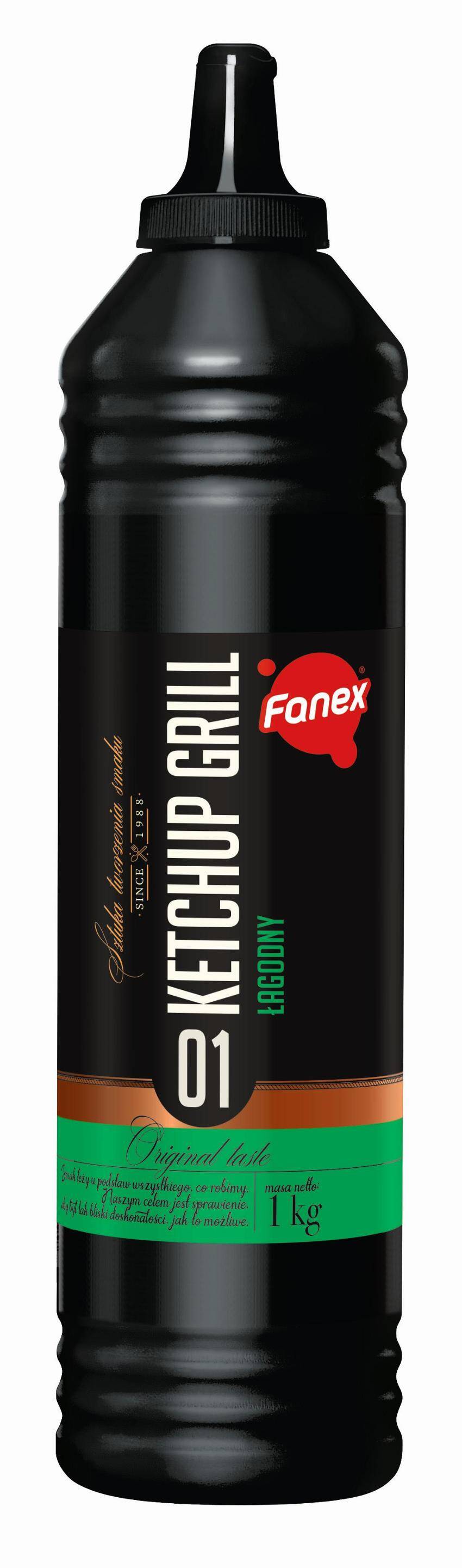 Ketchup Grill Łagodny 1kg/4 Fanex