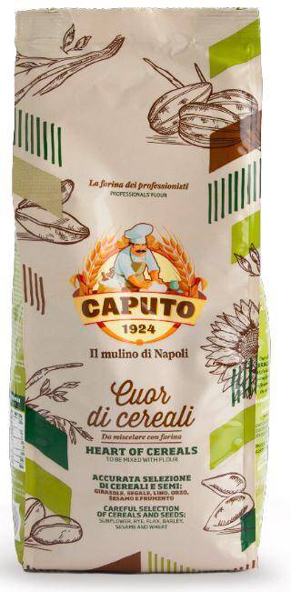 Mieszanka do wzbogacania wypieków Heart of Cereals 1kg/10 Caputo